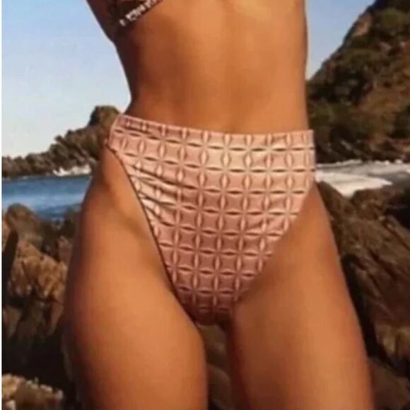 NEW Free people x Beth Richards Boheme chai geo bikini bottom, L‎ - Picture 8 of 9